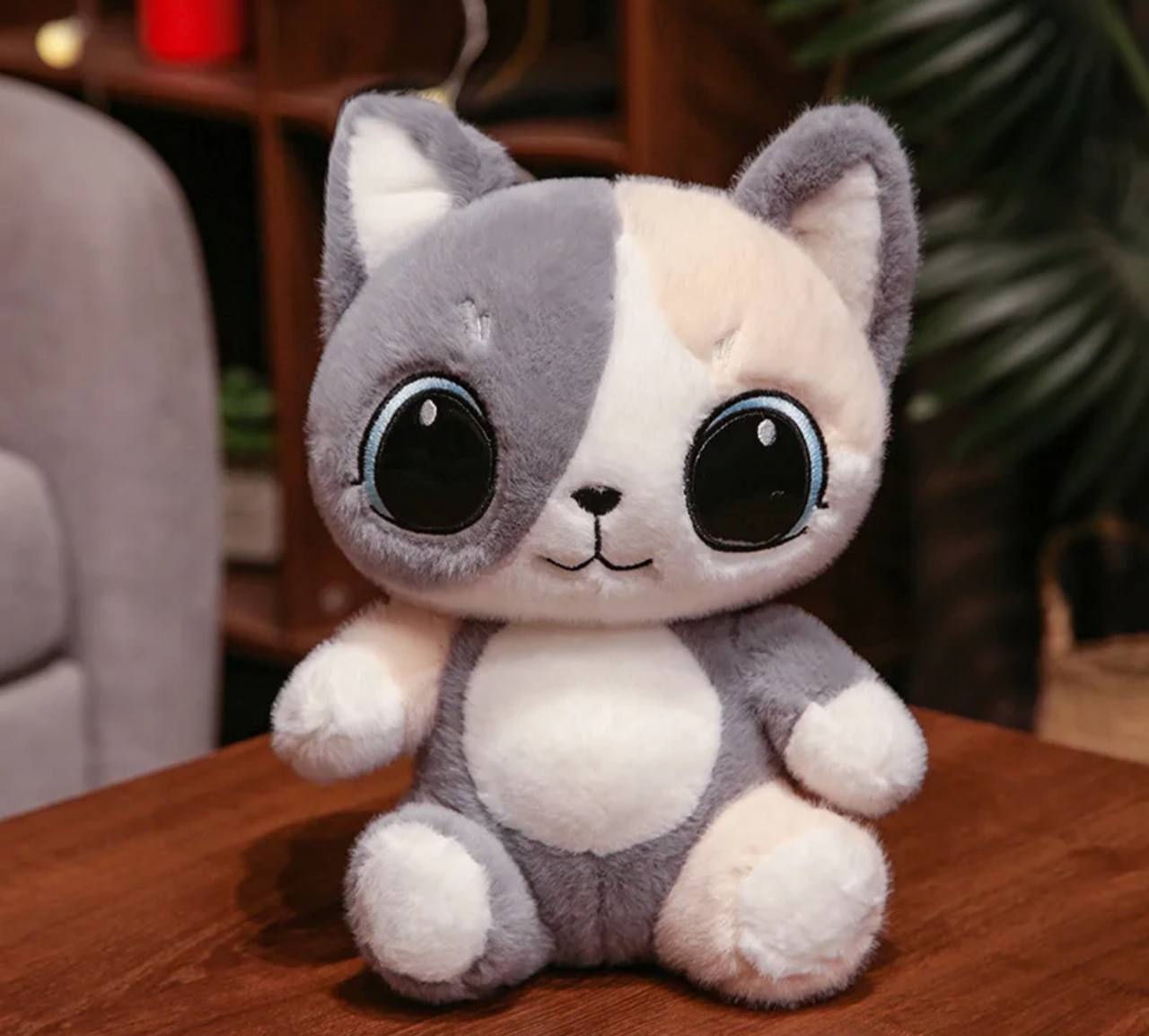 Gray Cat Plush